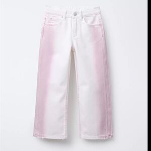 Zara Girls Pink Ombre Jeans - NWT